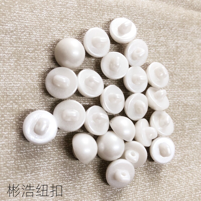 Plastic Semi-circular Mushroom Buckle Black and White Gloss Pearl Buckle Chiffon Shirt Lace Clothes Decorative Pearl Buckle Button Plastic Semi-circular Mushroom Buckle Black and White Gloss Pearl Buckle Chiffon Shirt Lace Clothes Decorative Pearl Buckle Button