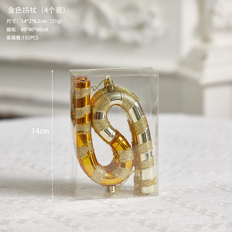 Navidad dorada bola blanca decoración de árbol de Navidad colgante colgante colgante dibujado a mano bola de color transparente decoración de Navidad