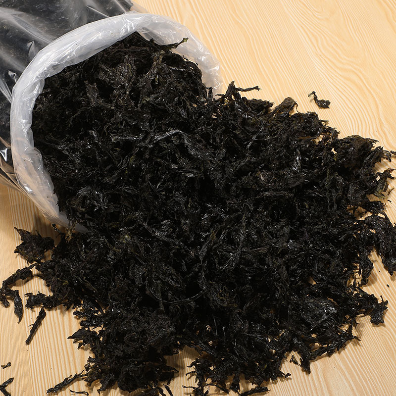 厂家直销新碎紫菜500g散装紫菜无沙免洗烤紫菜干货紫菜汤散装