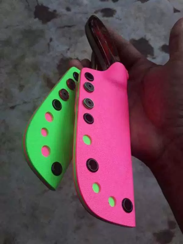 彩色粗花纹国产K板用于DIY刀鞘材料