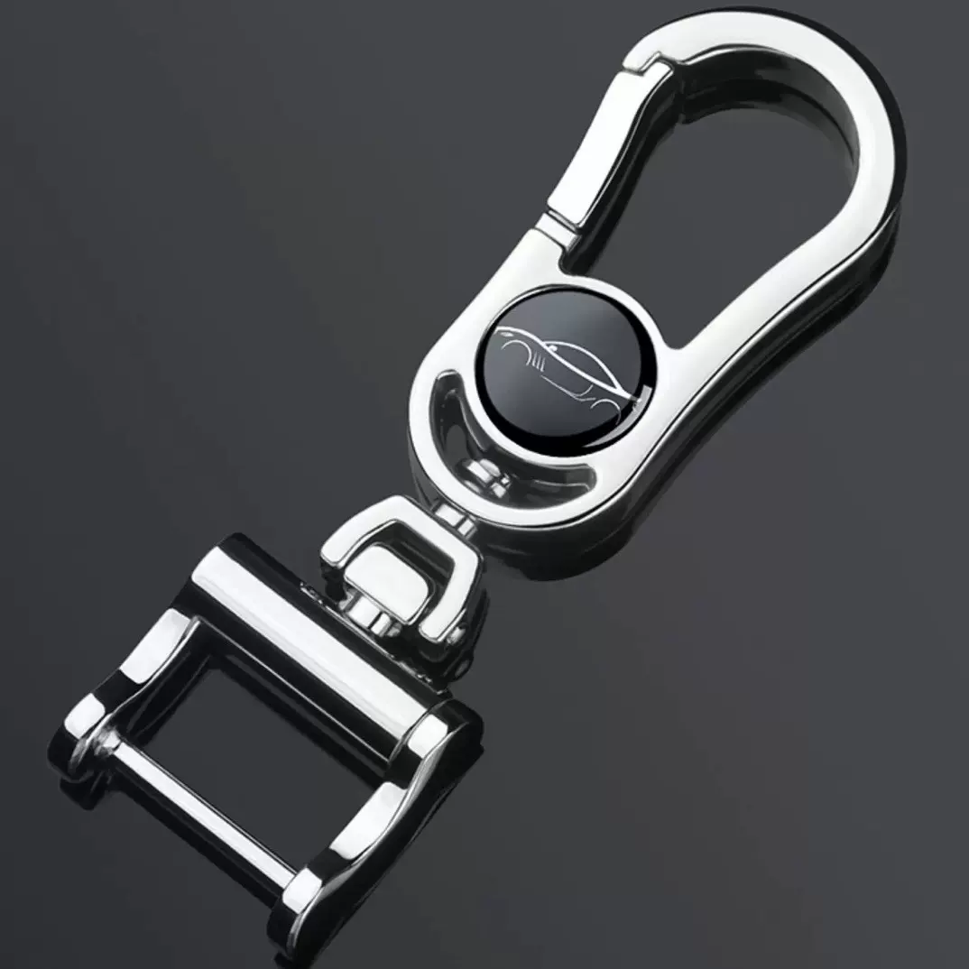 汽车钥匙扣大众丰田本田日产福特别克哈弗宝骏男钥匙链锌合金车载