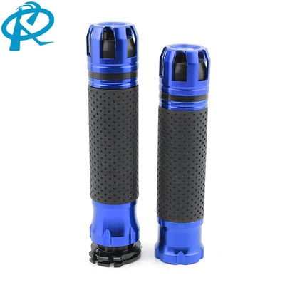 Ghost Fire Fuxi, Motorcycle Handle Cover - 1-pair-in-pvc-box-blue