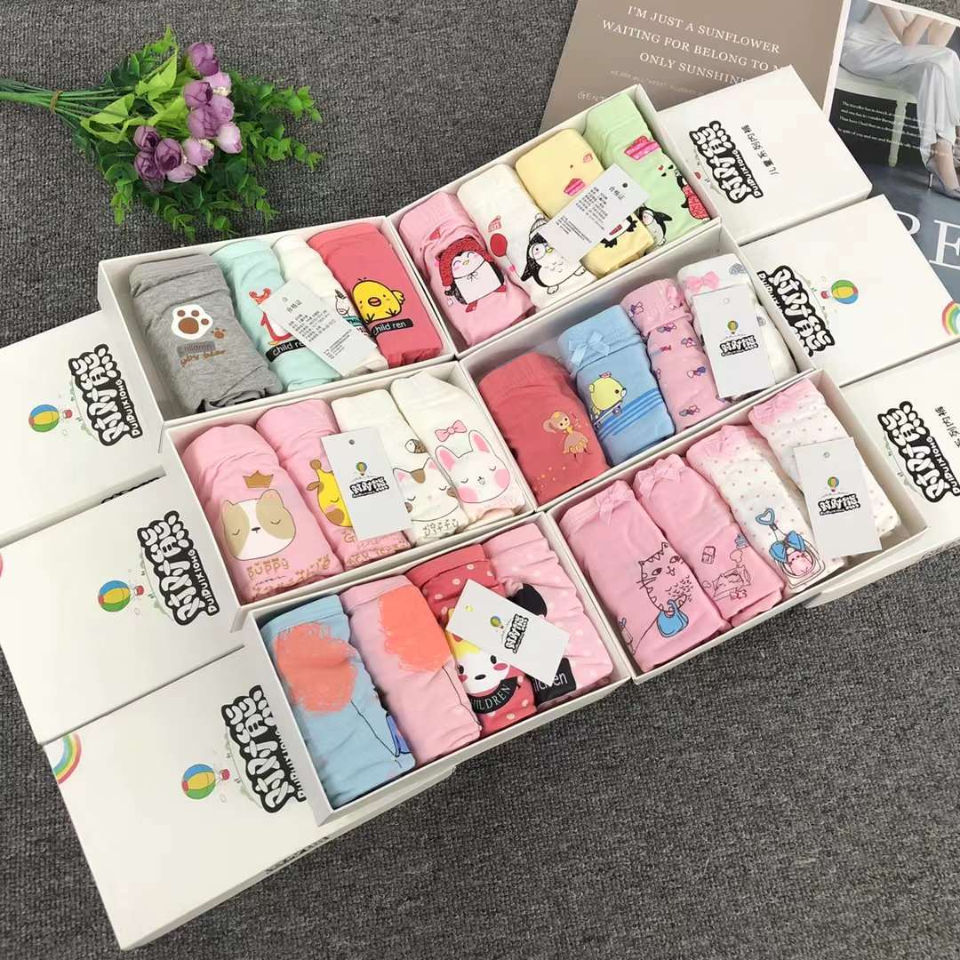 Pantalones infantis de algodón niñas niñas