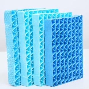 Original air cooler absorbent cotton cold fan filter element absorbent cotton fast absorbent cooling mildew-proof blue absorbent cotton