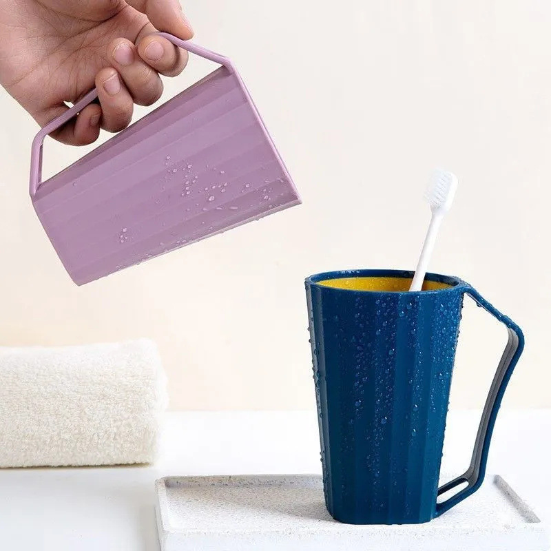 学生宿舍简约漱口杯情侣洗漱杯牙膏牙刷收纳洗漱杯子家用牙刷杯|undefined