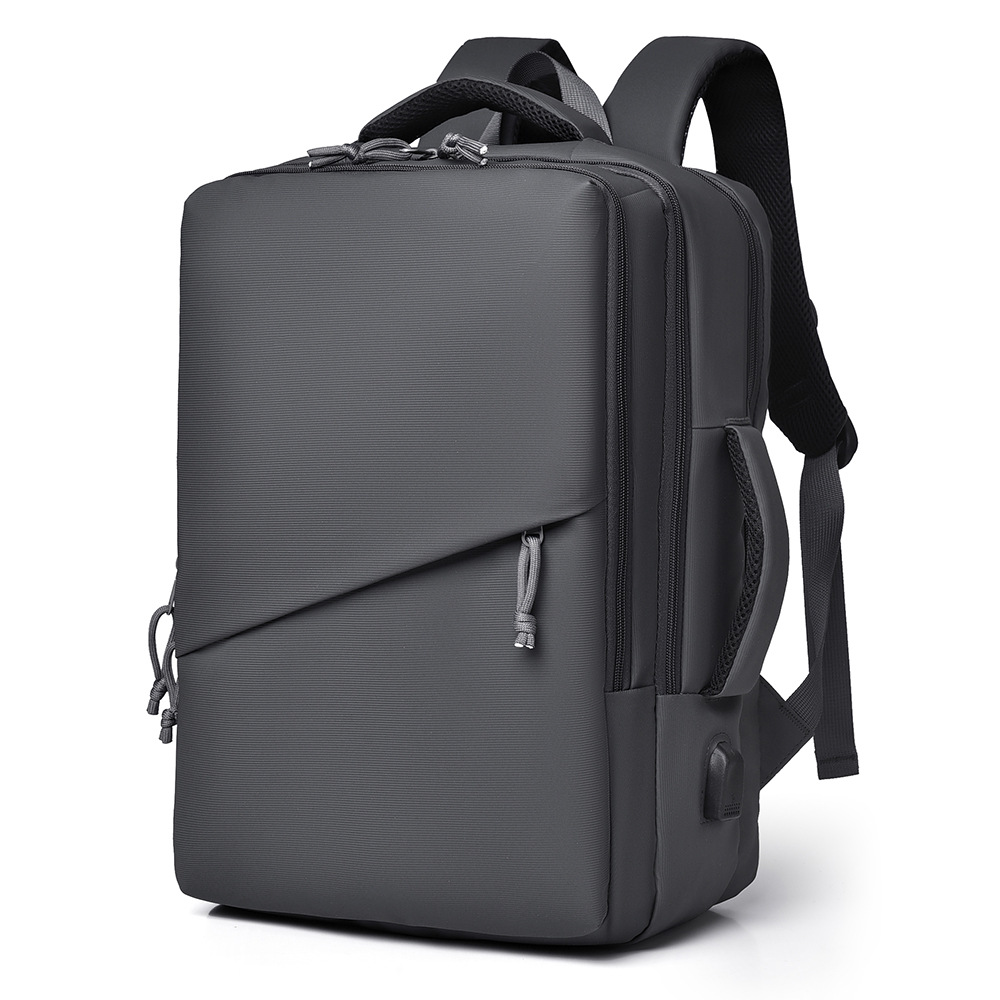 Cross-border business men's backpack, high-end lightweight laptop bag, large capacity travel backpack, trendy women's backpack.
