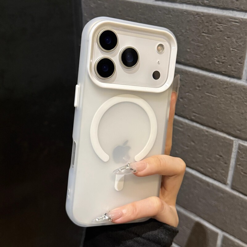 Suitable for Apple 17Promax Mobile Phone Case, New iPhone Air Matte Magnetic Suction 16 Protective Case, 15 Full Lens Protection Suitable for Apple 17Promax Mobile Phone Case, New iPhone Air Matte Magnetic Suction 16 Protective Case, 15 Full Lens Protection