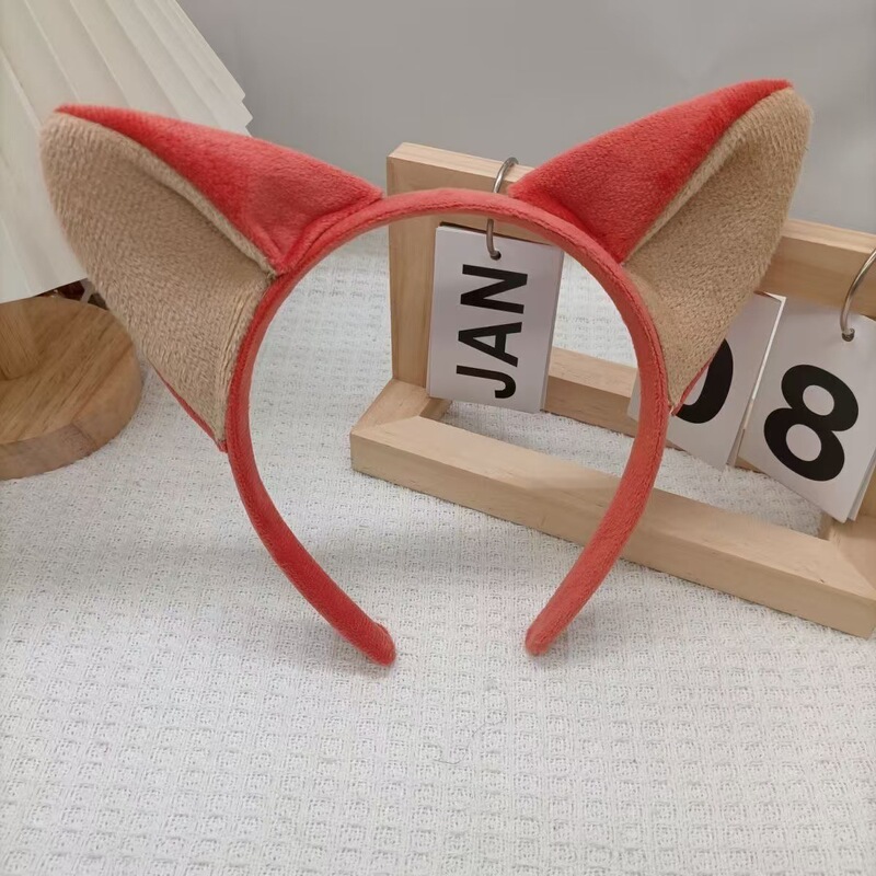 Cute Cartoon Plush Firefox Nick Hair Band Creative Funny Fox Turnip Rabbit Ear Hair Band Animal City Hair Accessories Cute Cartoon Plush Firefox Nick Hair Band Creative Funny Fox Turnip Rabbit Ear Hair Band Animal City Hair Accessories