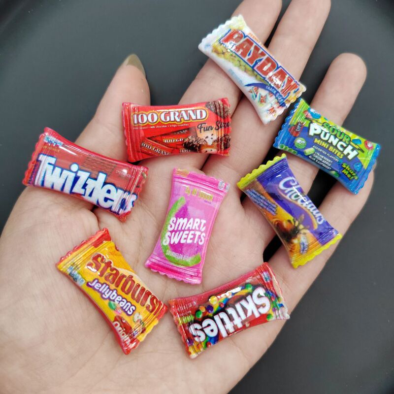 Simulation candy chocolate potato chips chips DIY cream glue homemade hairpin mobile phone shell jewelry resin accessories material Simulation candy chocolate potato chips chips DIY cream glue homemade hairpin mobile phone shell jewelry resin accessories material