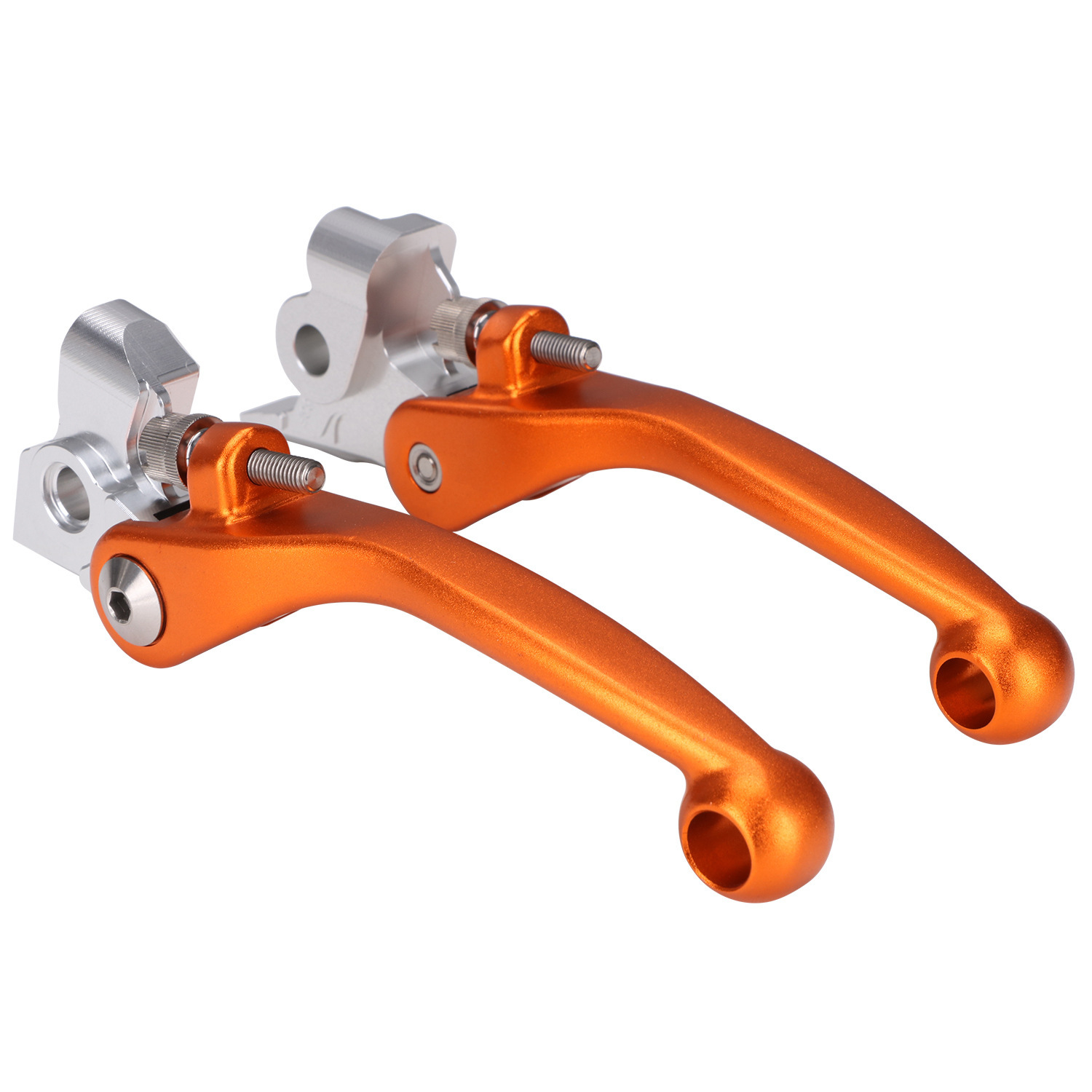 (2개) 혼다 오프로드 오토바이 CRF150R 07-18 년 수정 CNC 알루미늄 합금 브레이크 레버 클러치 혼에 적합