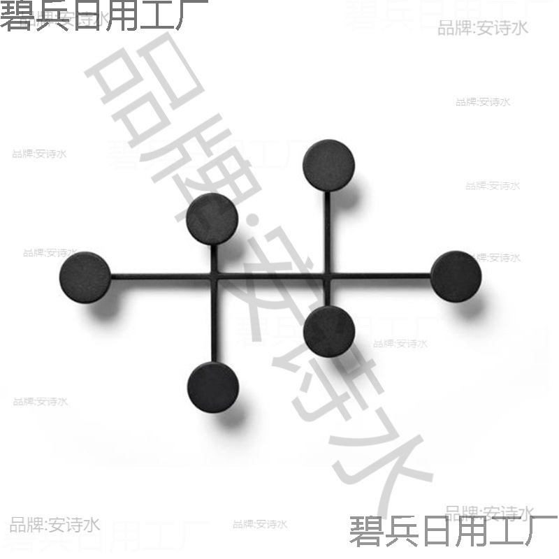 简约门后免打孔玄关酒店衣帽挂衣架壁挂墙上面置物架挂钩