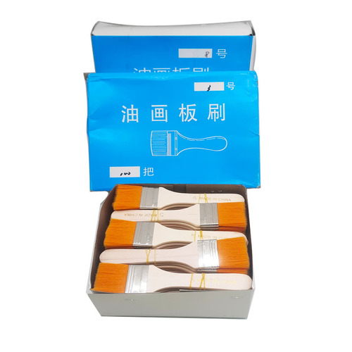 Nylon hair brush size 1-12 soft head artist brush watercolor acrylic paint layout brush art brush wholesale