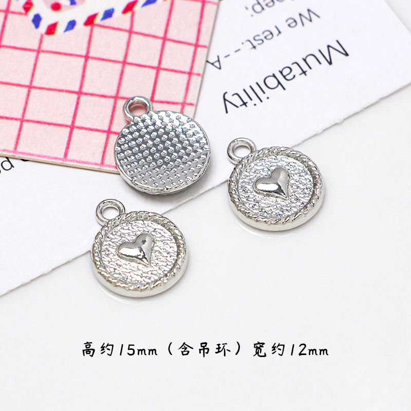 DIY百合蝶結びの愛の星梅の花のアルファベットのペンダントの手作りの材料のネックレスのブレスレットの耳のアクセサリーのペンダント|undefined