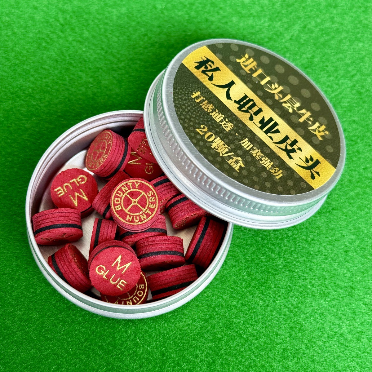 Bulk Bounty Hunter M Unisex-12mm 20 pieces per box