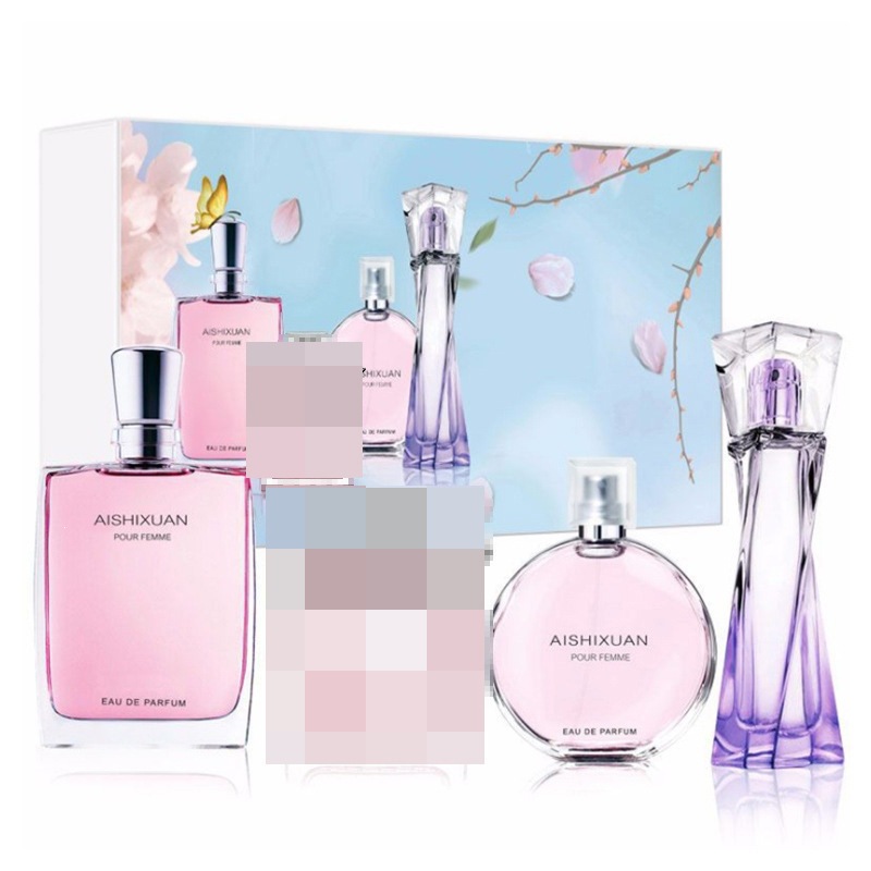 Conjuntos de perfumes transfronterizos de alta gama y fragancia duradera caja de regalo de perfumes para mujeres vietnamitas fábrica mayorista de perfumes gulong para hombres