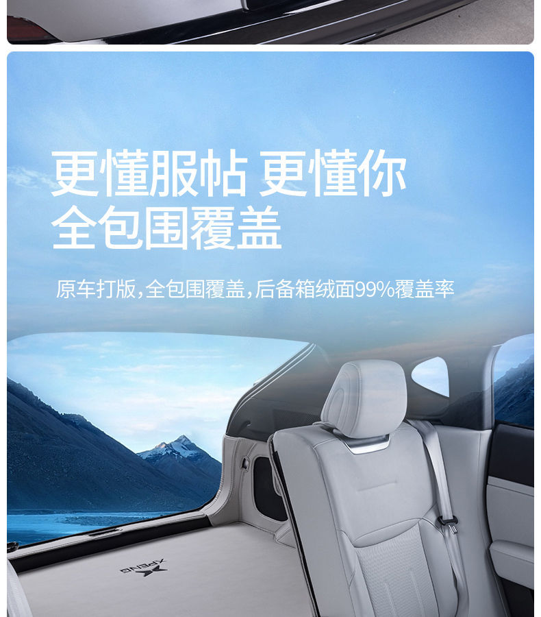 Suitable for Xpeng G6 Trunk Mat Surround G6 Interior Tpe Car Supplies Trunk Mat
