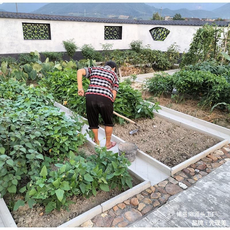 Форма для бордюра из цемента для огорода, готовая модель для траншеи, огородная доска, бордюр для двора, цветочная дорожка.