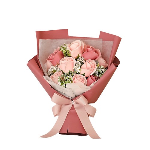Soap bouquet of immortal flowers Valentine's Day Chinese Valentine's Day birthday gift simulation bouquet gift box