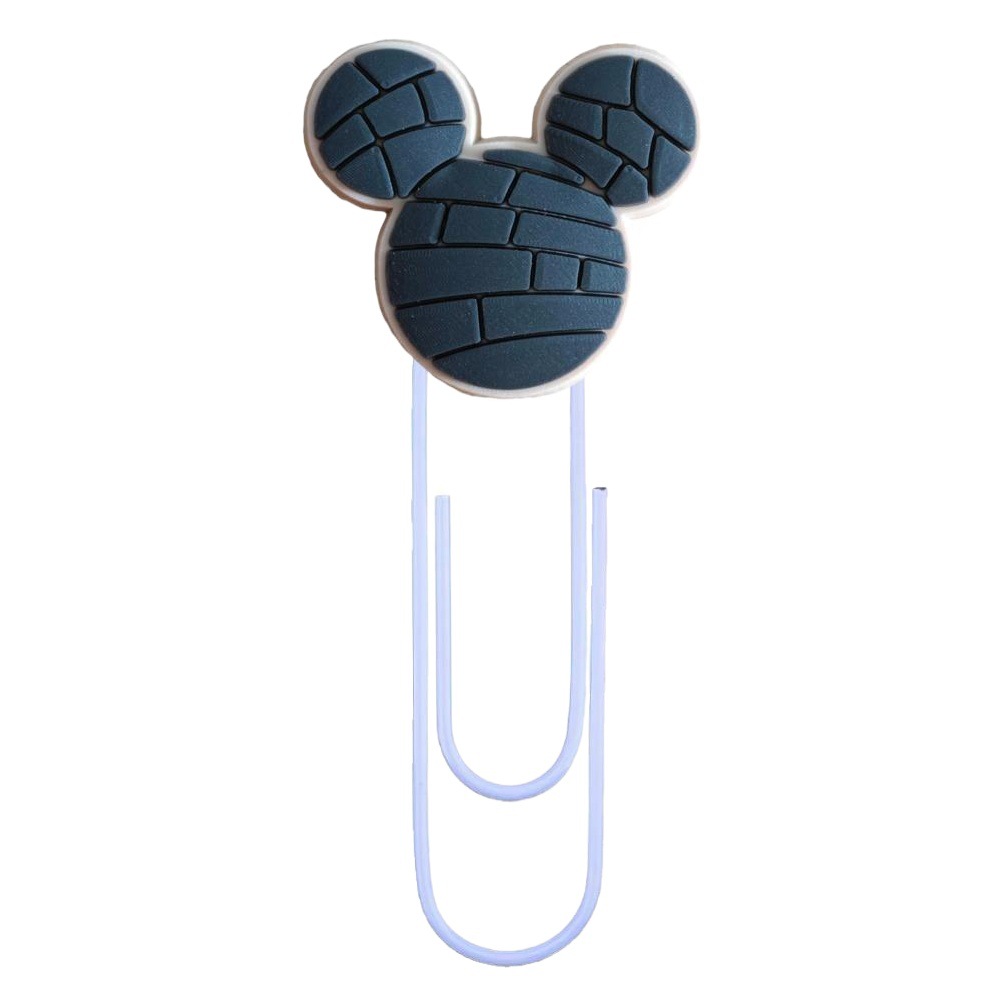 Mickey cabeza de la Oficina papelería clip de papel transfronterizo de dibujos animados nuevo PVC marcador