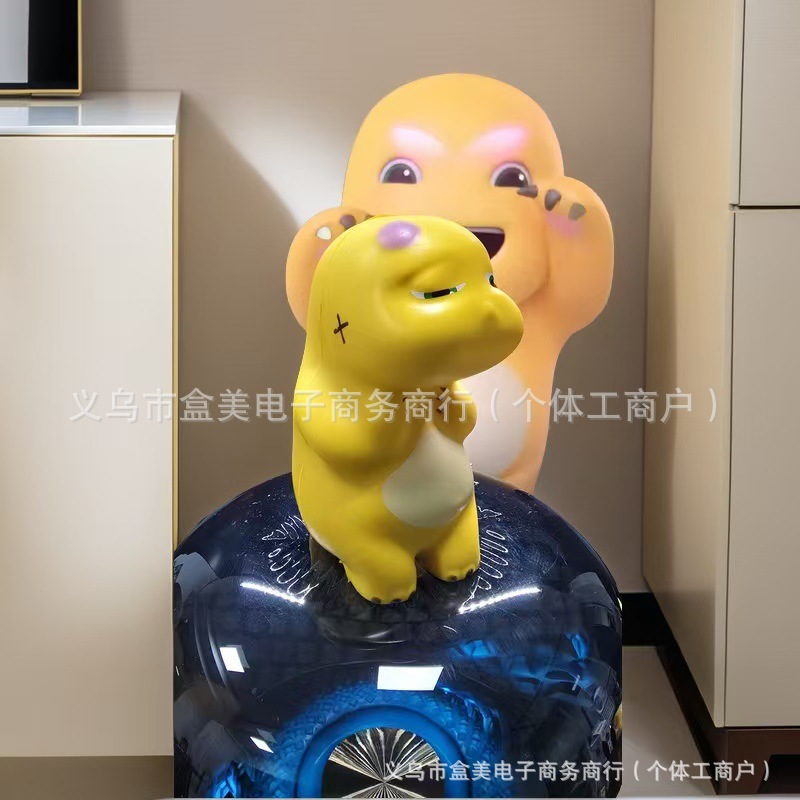 Nuevo artefacto de descompresión extraña muñeca pellizco pellizco juguete de música rebote lento ventilación artefacto de desaliento dragón de leche de aire