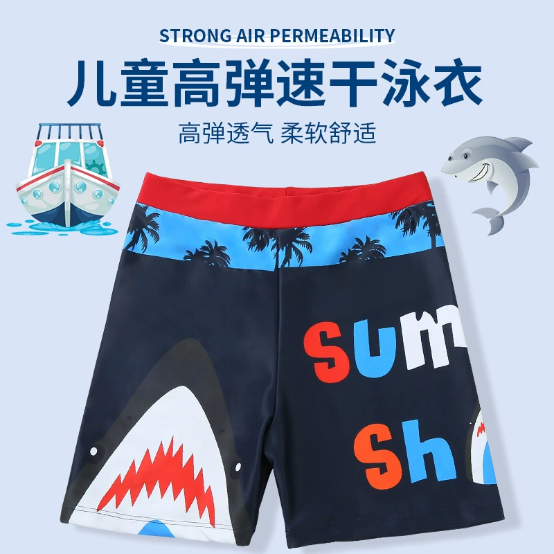 Children's cartoon comfortable breathable trousers for boys for swimming, wholesale