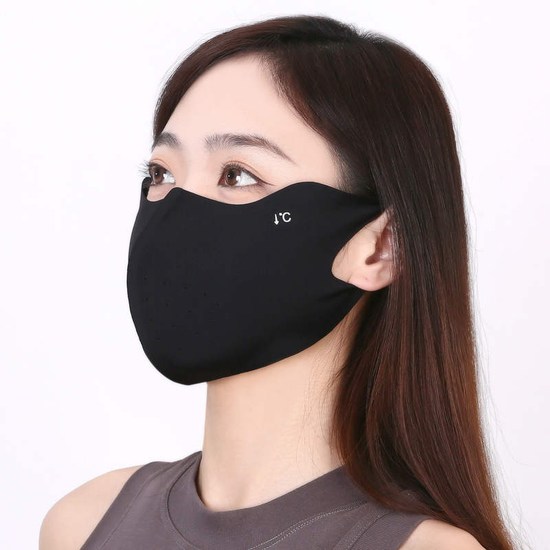 Máscara de protección solar de hielo, máscara facial de alto valor facial, máscara facial de hielo