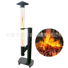 伞形取暖器液化气燃气取暖器可移动式咖啡店步行街冬季热风炉