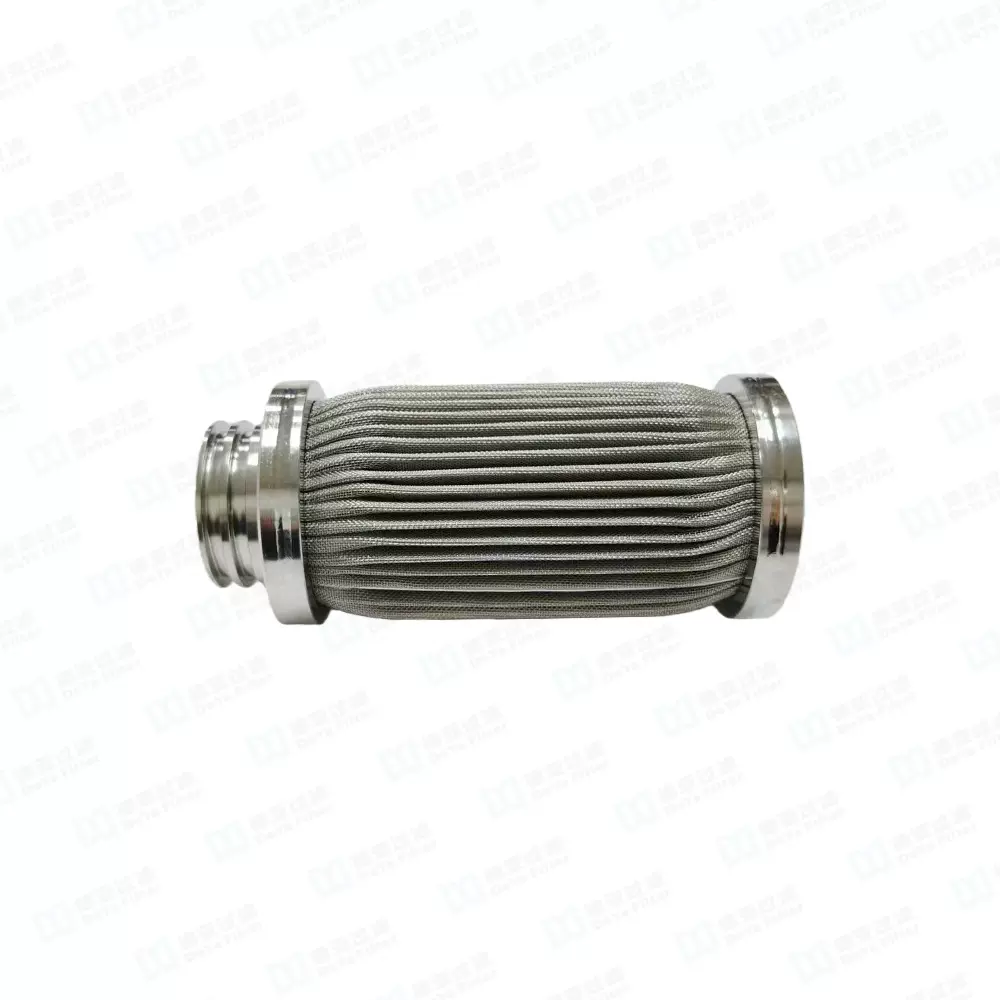 德亚 不锈钢折叠滤芯 222接口 5英寸 精密水处理过滤 滤除杂质