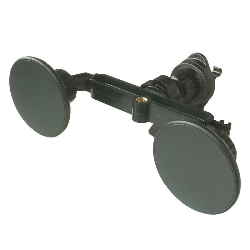 Suitable for Fruit Machine Double Magnetic Suction Head Car Air Conditioning Outlet Hook Bracket Hanging Online Taxi Adhesive Suction Cup Sticker