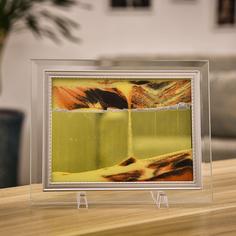 Черно -белая и желтая вода 7 дюймов