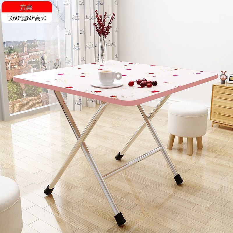 Fábrica de venta directa mesa plegable mesa de comedor plegable dormitorio mesa de estudio dormitorio mesa de comedor casera mesa al aire libre