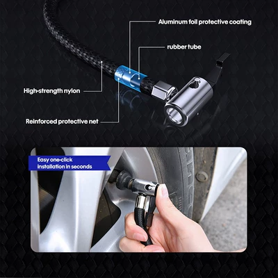 Qìchē – Hava nasosu Inflator Car Home
