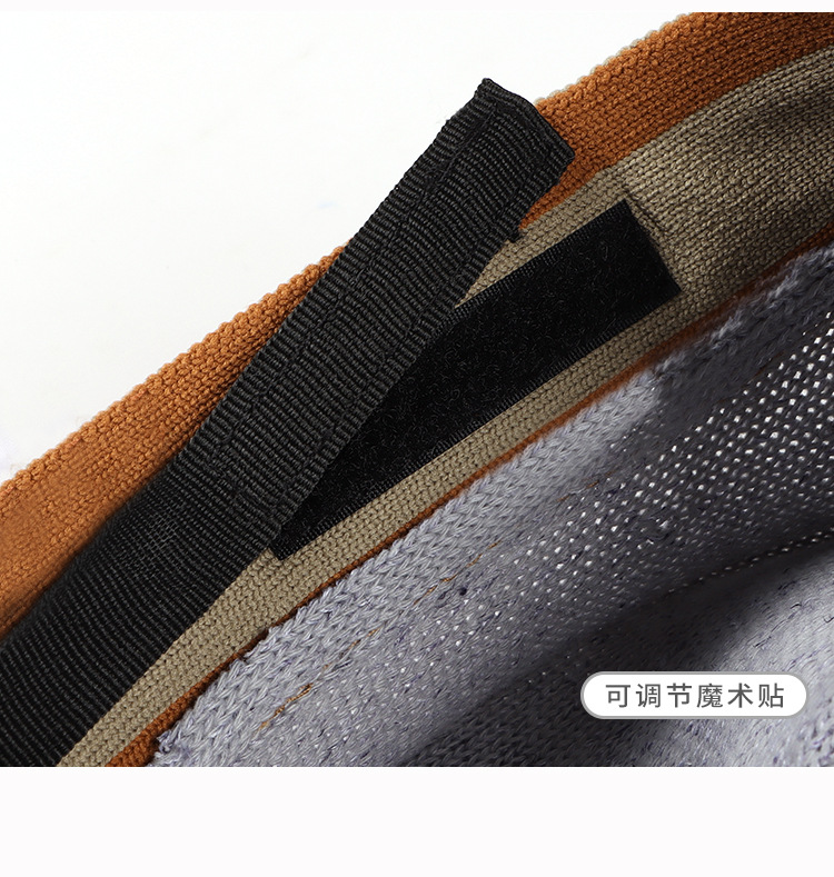 金属扣蝴蝶结渔夫帽详情_09