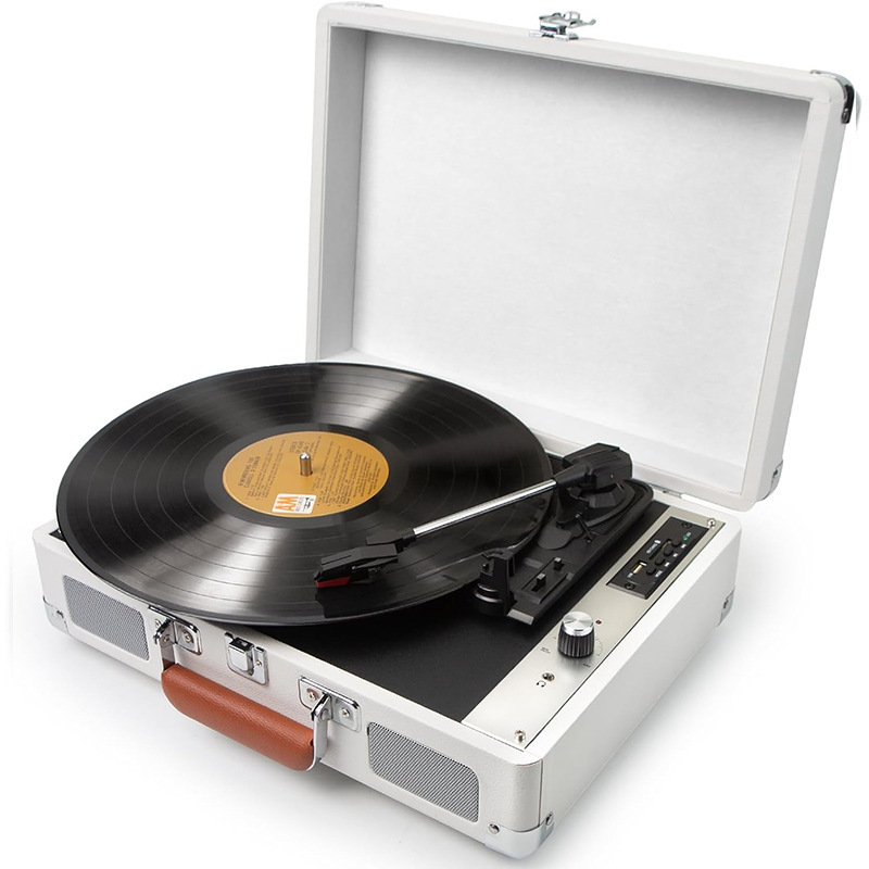 越境販売のビニールレコードプレーヤー、リビングルームの装飾用蓄音機、家庭用ヨーロピアンスタイルのギフト、Bluetoothスピーカー、ビニールレコードプレーヤー、LP|undefined