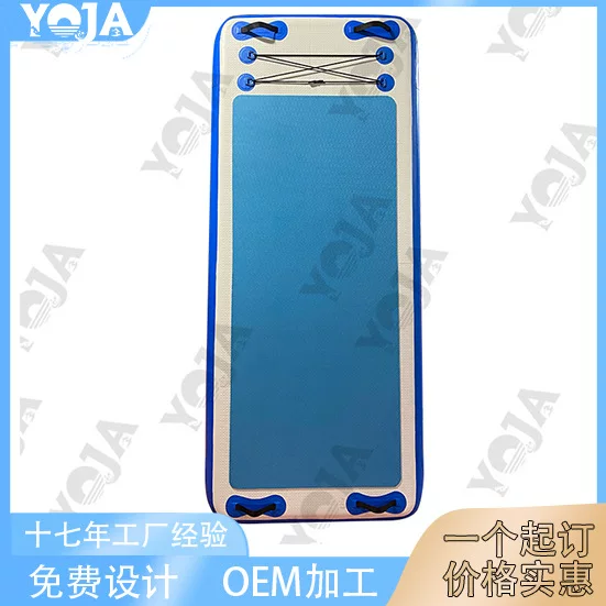Inflatable Water Yoga Mat, Gymnastics Mat, Inflatable Brushed Mat with Yoga Mat, Inflatable Mattress, Outdoor Sports Mat