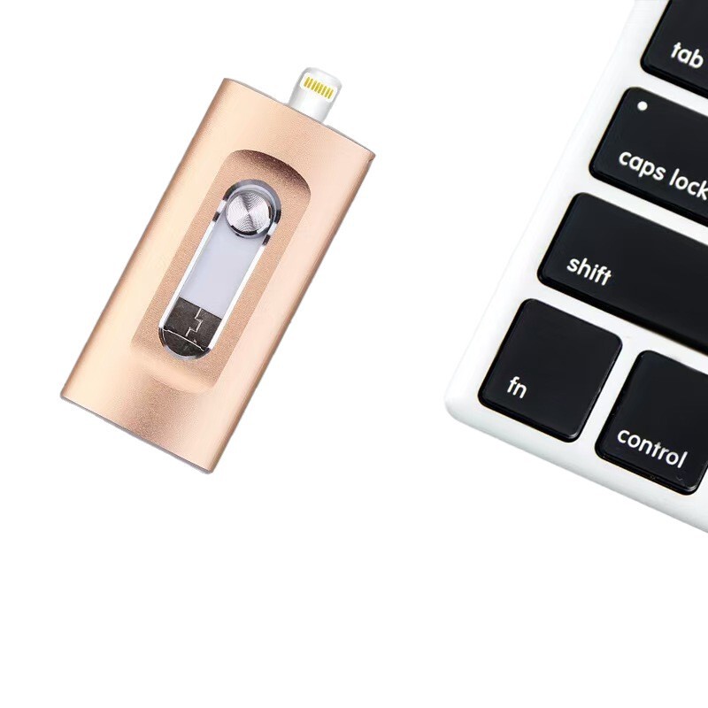 携帯電話とコンピュータの両用 Apple 携帯電話 USB フラッシュドライブ卸売スリーインワン Apple USB フラッシュドライブ高速大容量 USB フラッシュドライブ 64 グラム|undefined