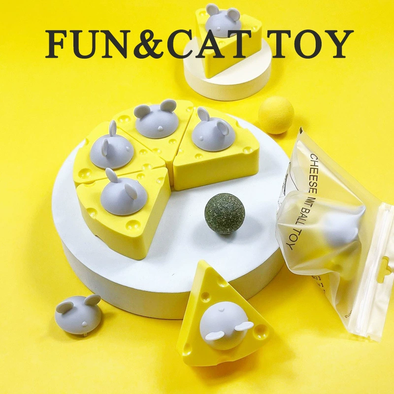 Кошка Спин Мята Сыр Кошка Тонкий Мяч Мята Домашнее Животное Игрушка Кошка Закуска