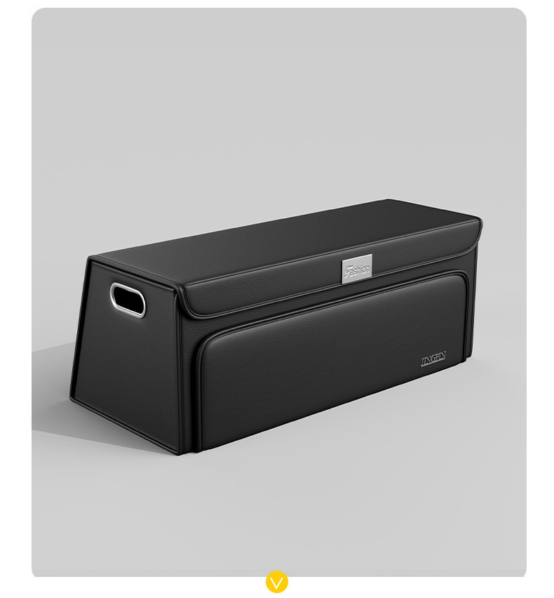 Cross-border car trunk storage box, foldable car trunk organizer, car accessories wholesale