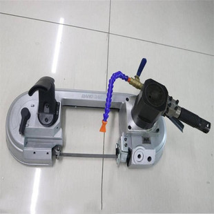 JRD-13 mining hydraulic saw emulsion band saw 220mm cutting rail U-shaped steel bolt oil pipe without spark