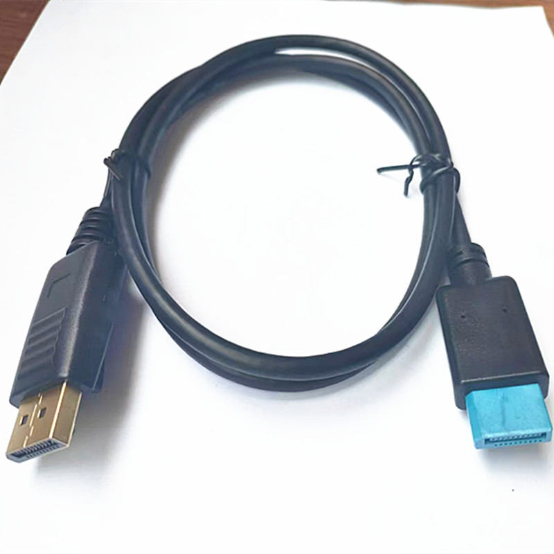 1.2版DP测试线自动化设备DP塑胶头线 环保支持4k*2k 60HZ分辨率