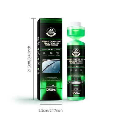 Debedi Ultra-Concentrated Wiper Fluid for Car Glass, Suitable for All Seasons, Powerful Cleaning for Oil Film and Bird Droppings, Cross-Border (Glass agent) - debedi-concentrated-glass-cleaner-250ml-bulk