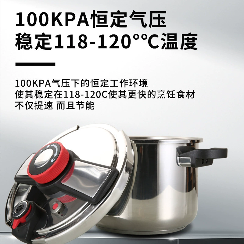 Заводской экспортный экспорт из нержавеющей стали 304, утолщенная взрывозащищенная скороварка, индукционная плита, универсальная скороварка, бытовая оптовая продажа