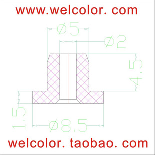 5.0 6mm �̿����h�����z���o�� ���^��Ȧ ���b�_��늾��ܷ����