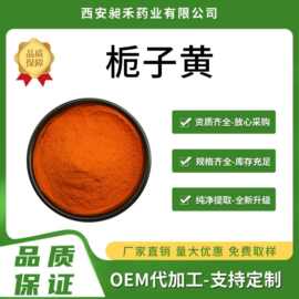 栀子黄E500 α-藏花素藏花素栀子黄色素栀子提取物 食品/化妆品级