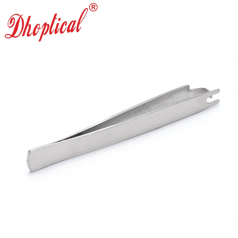 Glasses, auxiliary tweezers