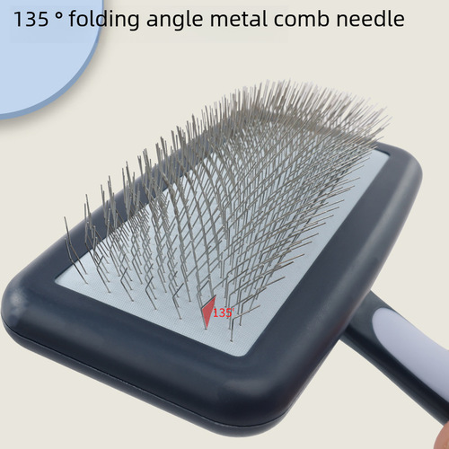 Pet Comb Hair Deletion One-Click Cat Comb Dog Hair Pulling Needle Comb Cat-Specific Knot Untangling Comb Hair Comb for Cats