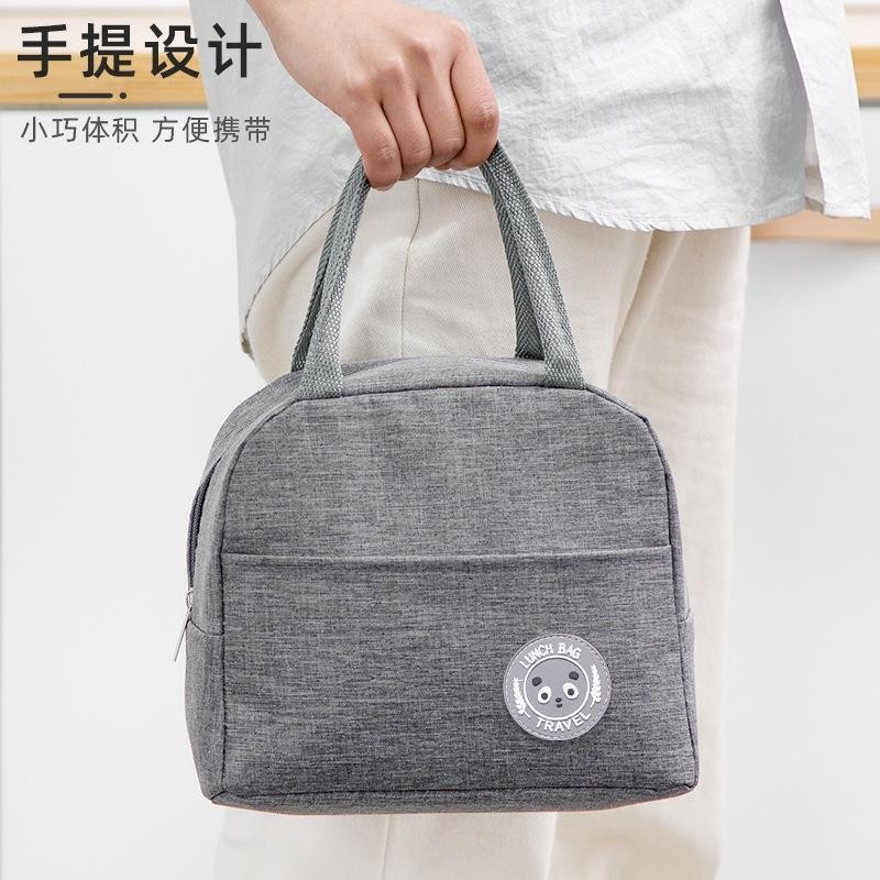 Nueva bolsa de aislamiento térmico de gran capacidad bolsa de aluminio de aluminio para estudiantes de oficina caja de almuerzo bolsa de aislamiento térmico impermeable portátil