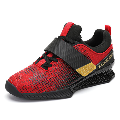 Professional Squat Shoes for Men Powerlifting Shoes Indoor Fitness Specialty Shoes Comprehensive Training Shoes for Women Support Deadlift Shoes