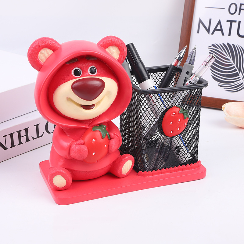 Portalápices de Harry Potter de gran capacidad, multifunción, estilo ins, almacenamiento de escritorio simple, artefacto, papelería para estudiantes, oficina