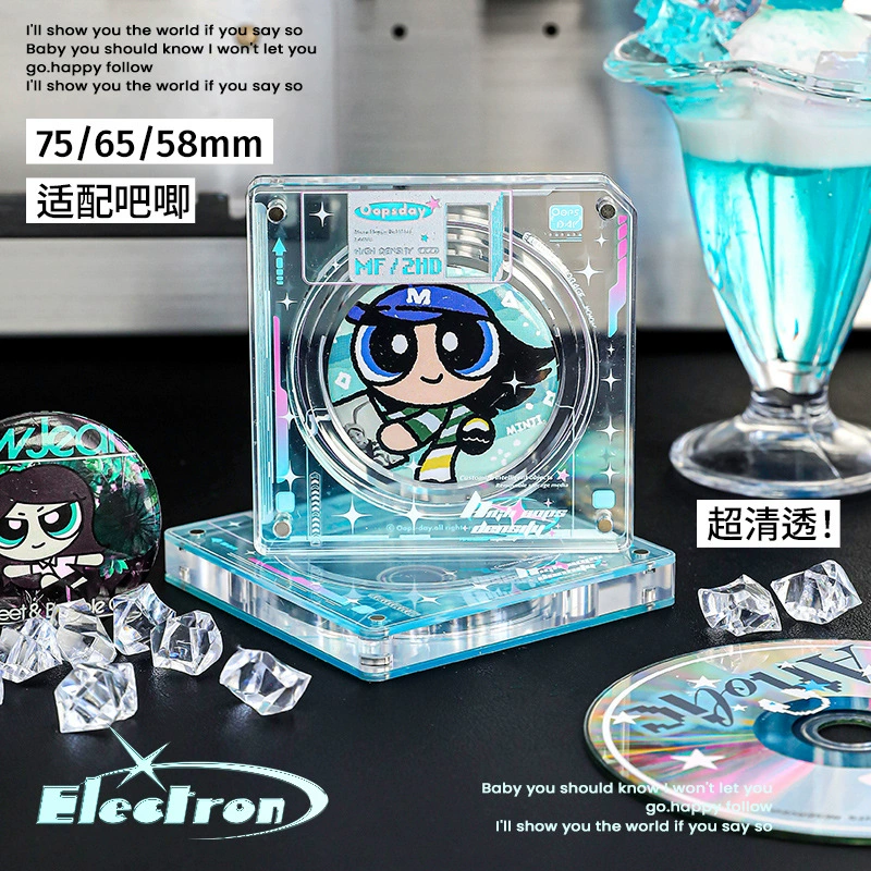 OOPSDAY Rest Day Floppy Disk Valley Beauty акриловый двумерный значок периферийных устройств для хранения декоративный орнамент